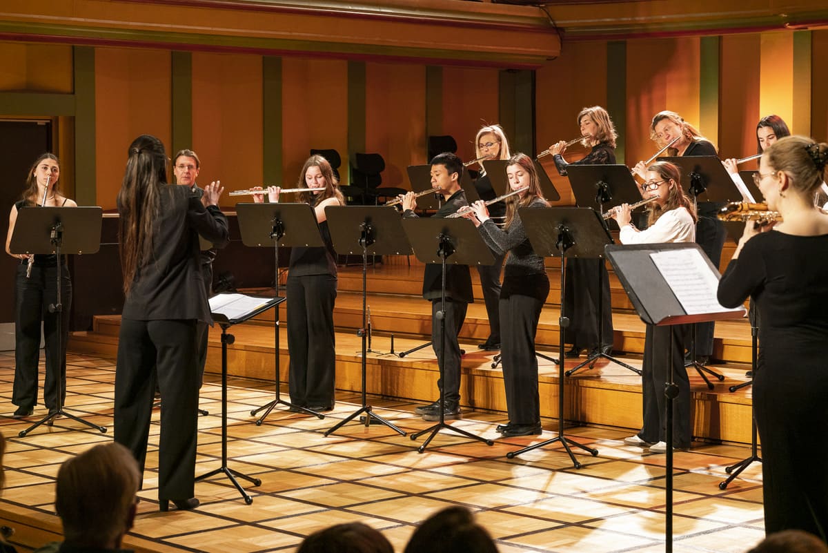 Ensembles musicaux sur la scène de Flagey