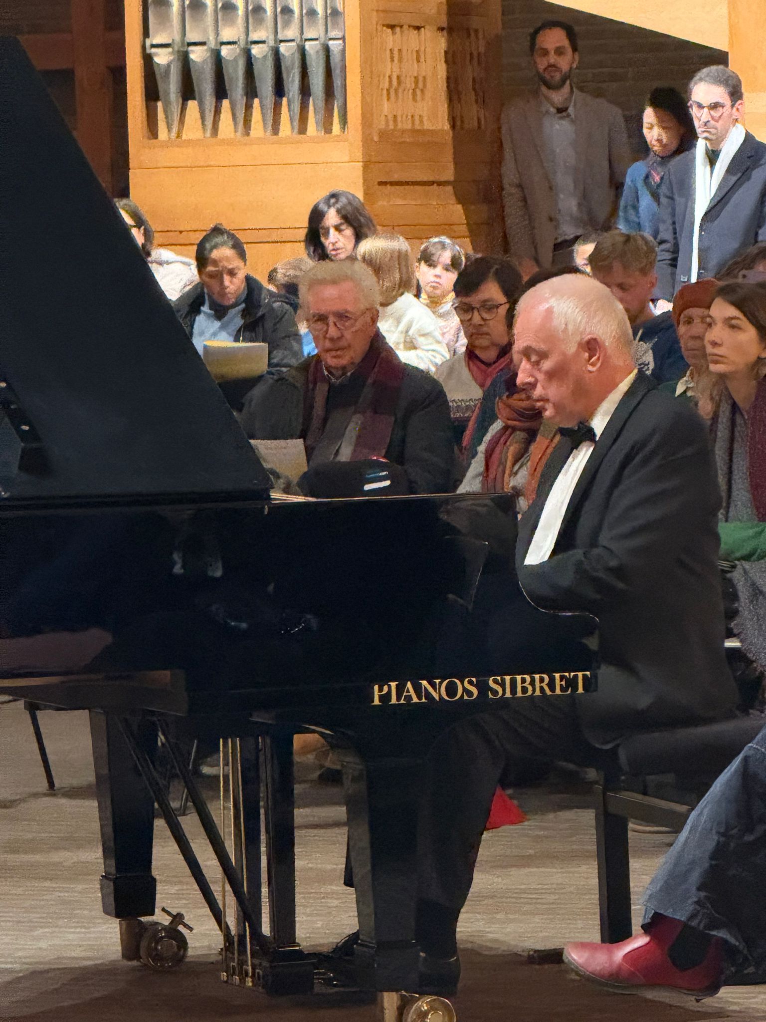 Olivier de Spiegeleir captivant le plublic