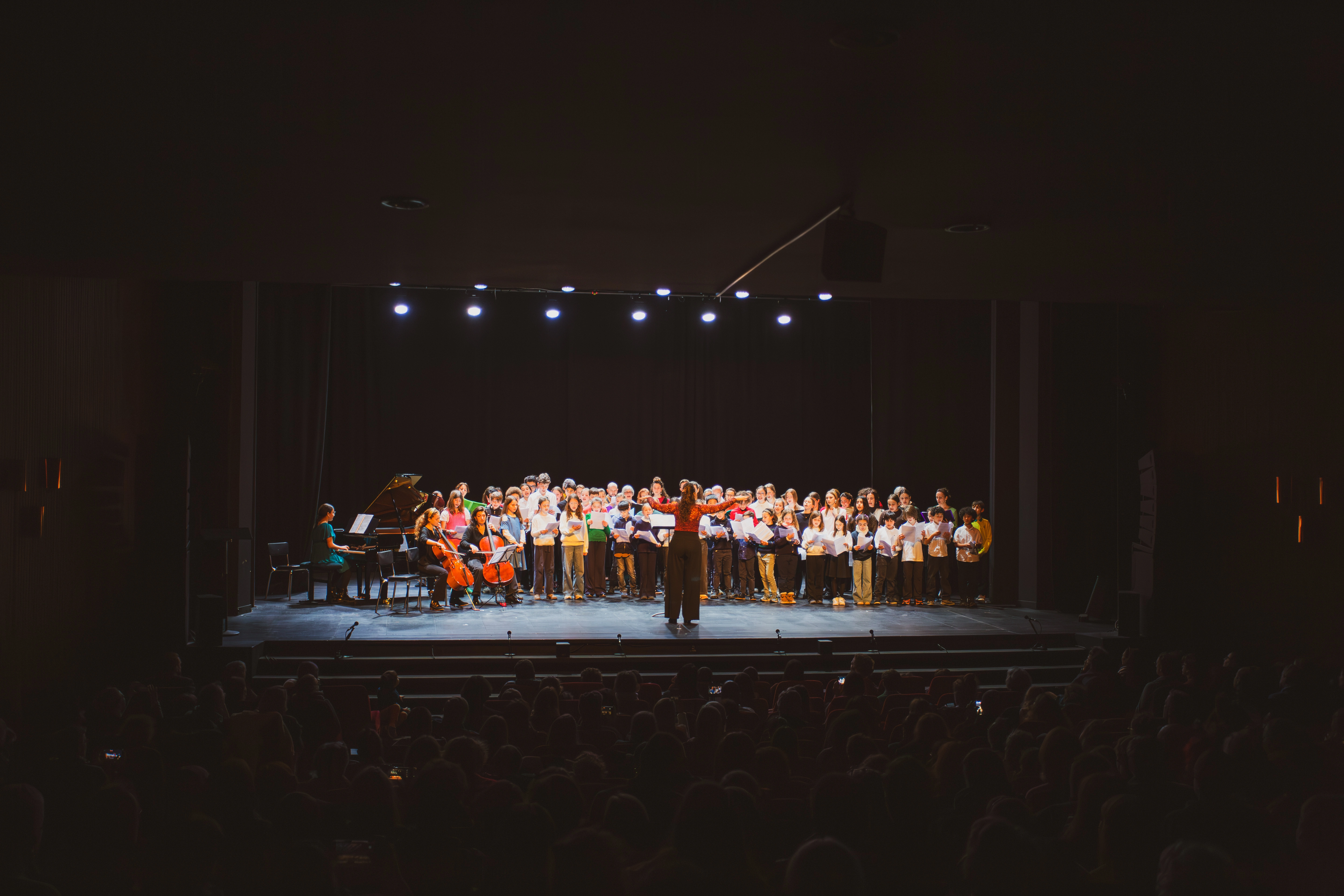 Affiche du grand Spectacle de Gala au Centre Culturel d'Uccle