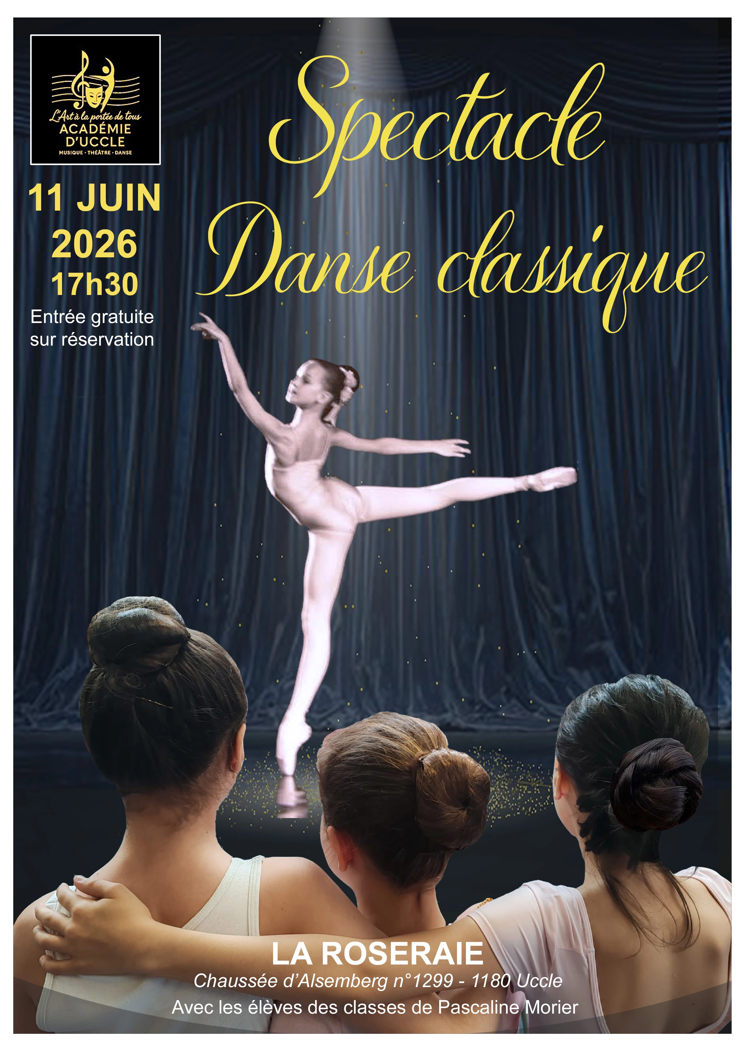 Affiche du Spectacle de Danse Classique