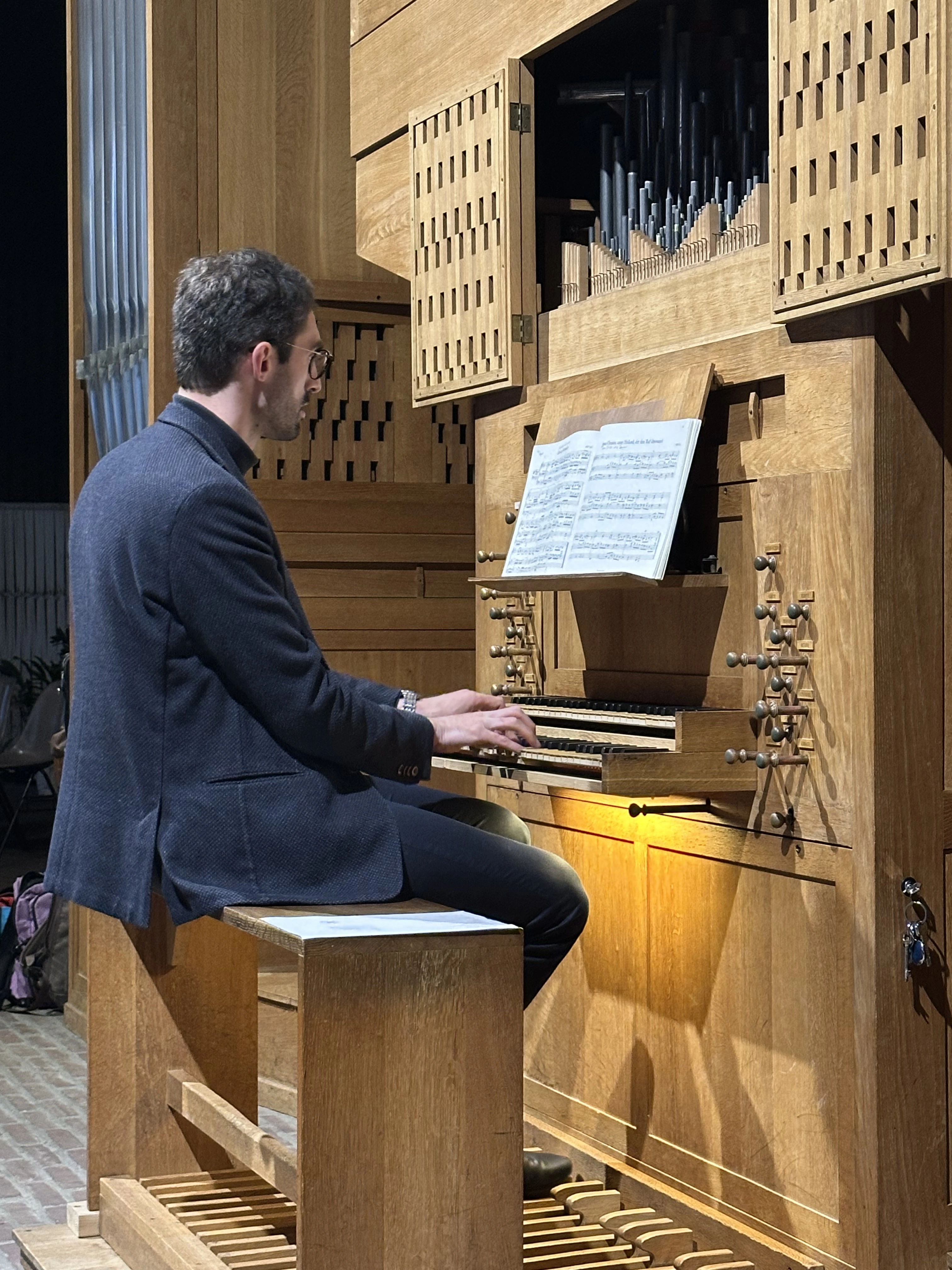 Orgue Patrick Collon à l'Église Saint-Marc
