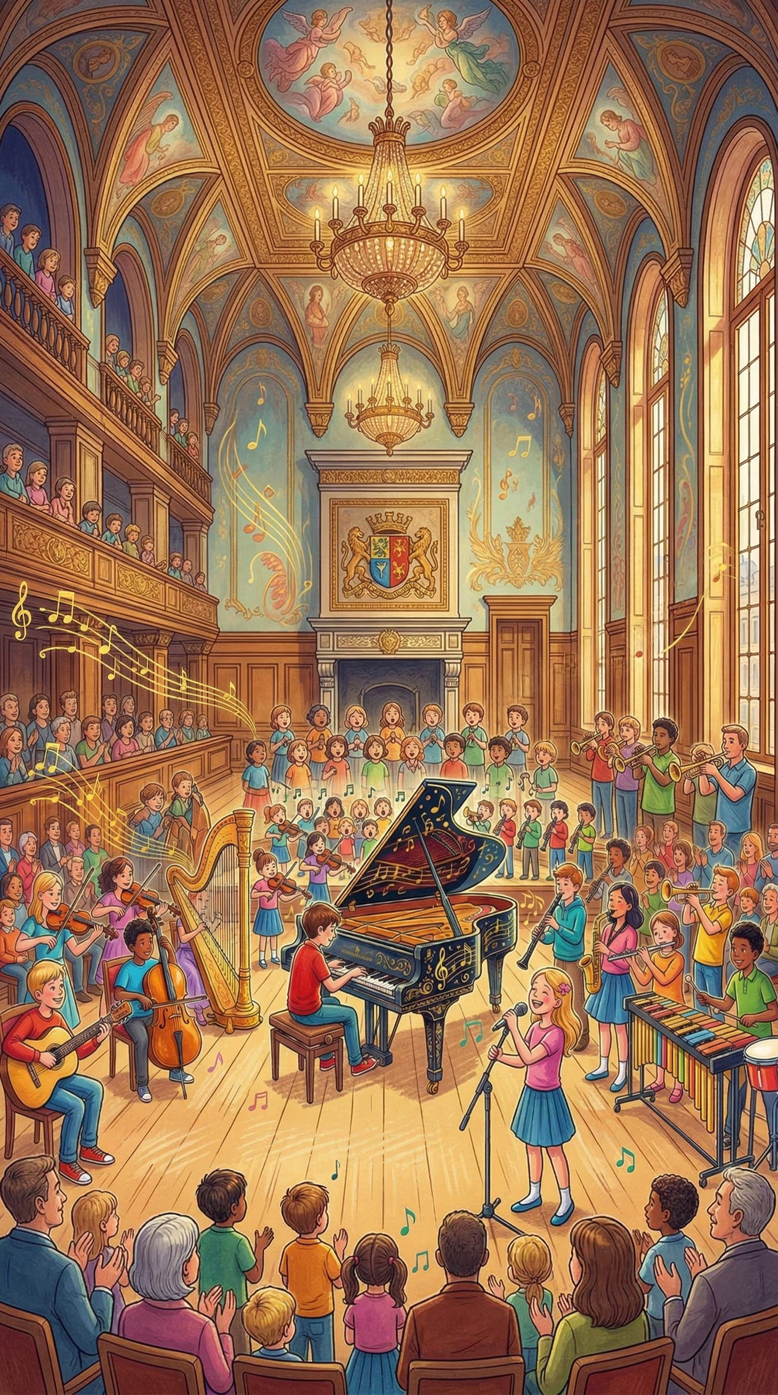 Affiche Spectacle de l'Académie